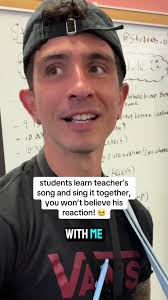 Teacher Sings and Students Finish