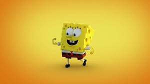 Spongebob With Red Tie Hd Wallpaper Peakpx