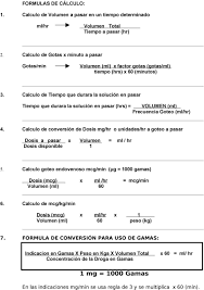 Guia De Calculo De Goteos Y Dosis De Medicamentos Pdf Descargar Libre