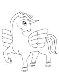 Jednorożce to fikcyjne stwory, podobne do konia. Jednorozec Unicorn Kolorowanka Darmowe Kolorowanki Do Druku Pdf