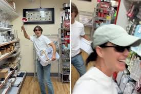 Yes, that really is Justin Trudeau and Katy Perry dancing in a Montreal hardware store - Montreal Gazette
