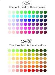 Cool Warm Skin Tone Colour Chart Important For Hair And Makeup Clothing And Jewelry Warm Skin Tone Colors Colors For Skin Tone Warm Skin Tone