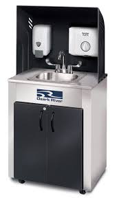 portable handwash station with faucet