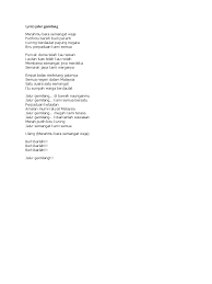 Merahmu bara semangat waja, putihmu bersih budi pekerti. Lyrics Jalur Gemilang