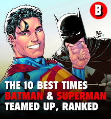 10 Best Times Batman And Superman Teamed Up, Ranked  https://www.slashfilm.com/1939310/batman-superman-best-team-ups-ranked/  #Boxoffice