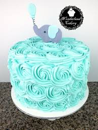 Then, decorate the cookies with buttercream frosting and sprinkles — choose from. Teal Baby Shower Cake Boy Baby Shower Buttercream Elephant Cake Wonderlandcake Elephant Baby Shower Cake Baby Shower Cakes For Boys Baby Shower Cupcakes