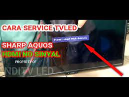 Bmp (bitmap) type file ini umum digunakan pada system operasi windows dan os/2. Service Tv Led Sharp Aquos Hdmi No Sinyal Teryata Ic Rusak Youtube