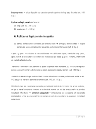 A) aplicarea unui procent de 50% la taxele care se achită la oficiul registrului comerţului pentru autorizare constituire persoane supuse înregistrării în registrul comerţului, cu modificările actelor, faptelor şi menţiunilor acestora, şi efectuarea tuturor înregistrărilor în registrul comerţului, autorizare funcţionare şi. Aplicarea Legii Penale In Timp Si Spatiu