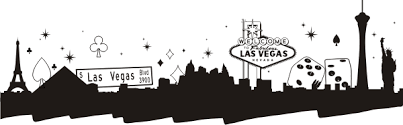 Las Vegas Skyline Vinyl Wall Art Mural Wallquotes Com Vegas Skyline Vegas Tattoo Las Vegas