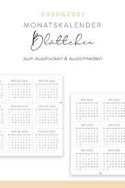 Ebenfalls kostenlos bieten wir ihnen hier aktuelle familienkalender bzw. Monatskalender 2021 Mit Kw Monatsschnipsel 24er Set 20 21 Zum Ausdrucken In 2021 Kalender Zum Ausdrucken Monatskalender Kalender Vorlagen