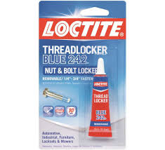 I had to once rebuild a screen printing press that my boss had assembled with red loctite. Loctite 209728 Threadlocker Blue 242 0 20 Fl Oz Specialty Glue