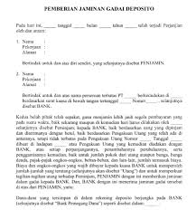 Jalan mampang prapatan nomor 89, jakarta. Contoh Surat Jaminan Instalasi Contoh Surat