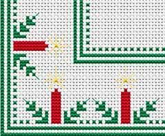 Alita designs provides hundreds of free cross stitch patterns that you can download, print and use in your crafts projects. Printable Free Christmas Cross Stitch Border Patterns Novocom Top