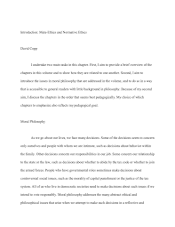 Any type of sexual activity that is con. Pdf Introduction Metaethics And Normative Ethics