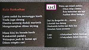 P ramlee berkorban apa sahaja (lirik). Sarbanun Marican Rela Berkorban Salleh Marican 1964 Youtube