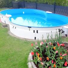 Aufbau Von Stahlwand Pools In 9 Schritten Garten Pool Selber Bauen Schwimmbad Bauen Gartenpools