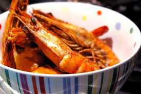 Recette De Gambas Sautees Au Beurre De Mangue Recette Recette Gambas Recettes De Cuisine Recette