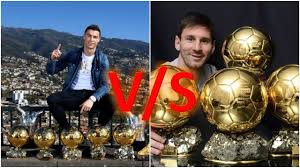 Cristiano ronaldo will have to make more room in his trophy cabinet after the portugual international was named globe soccer player of the year. Cristiano Ronaldo V S Lionel Messi The Battle Of Trophies Youtube