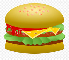 Sandwich cheeseburger hamburger with a bottle of soda line drawing of the silhouette. Hamburger Clipart Svg Hamburger Svg Hamburger Emoji Free Transparent Emoji Emojipng Com