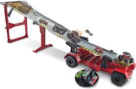 Fox stream live sports and exclusive originals on espn+. Amazon Com Hot Wheels Monster Truck Downhill Race Go Track Set Includes Hot Wheels Monster Truck And Hot Wheels Car Toys For Boys Age 4 To 8 Amazon Exclusive Toys Games