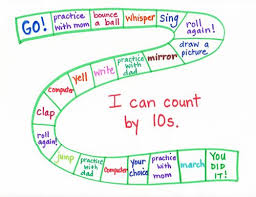 Goal Setting Charts For Young Kids Kids Education Charts