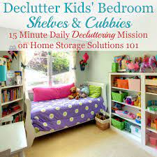 Is your bedroom feeling cluttered, small, and untidy? How To Get Rid Of Kids Bedroom Clutter