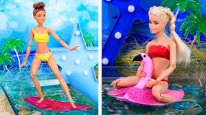 Real barbie dress up (84%). 15 Trucos Para Barbie Ideas Para Las Vacaciones De Barbie Youtube