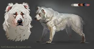 Design Commission By Sharaiza In 2020 Canine Art Dog Art Animal Drawings