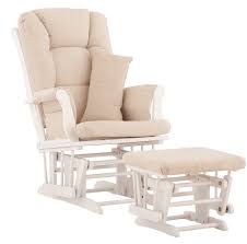 Absolutely Necessary For The New Mom Stork Craft Custom Tuscany White Finish Glider And Ottoman With F Glider And Ottoman White Glider Chair And Ottoman Set