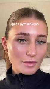 Quick and Easy Gym Makeup Routine Tutorial
