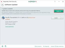 How To Update Installed Applications Through Kaspersky Total Security 2018