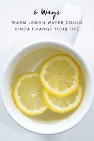 How To Make Lemon Water Because You Might Be Doing It Wrong Drinking Warm Lemon Water Warm Lemon Water Lemon Detox Water