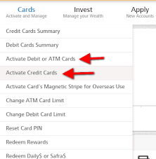 Select the option 'card to be enabled for international and domestic use'. How To Activate New Posb Dbs Card For First Use Step By Step Guide
