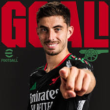 HAVERTZ MAKES IT FOUR! 🙌 Trossard plays a lovely ball over the top and  leaves Kai one