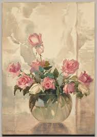 Check spelling or type a new query. Roses In A Vase C 1927 H Dudley Murphy American 1867 1945 Flower Art Flower Painting Art