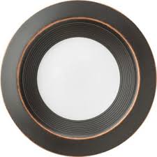 A trim's color can have a big impact on its output of the light. Oil Rubbed Bronze Recessed Lighting Lighting The Home Depot