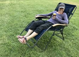 Vidaxl 2x outdoor dining chair poly rattan wicker w/ cushion gray garden patio. Best Lawn Chair Of 2021 Gearlab