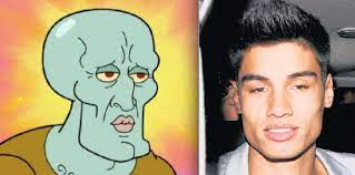 Is It Just Me Or Does This Guy From The Wanted Look Like Handsome Squidward Hollywood Stars Interesting Things Squidward