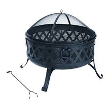 Living accents fire pit table. Living Accents Lattice Wood Fire Pit 25 51 In H X 35 47 In W X 35 47 In D Steel Overstock 32010354