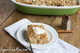 Apr 21, 2016 · low carb oatmeal is actually not oatmeal at all because it contains no oats! Refined Sugar Free Baked Oatmeal Recipe