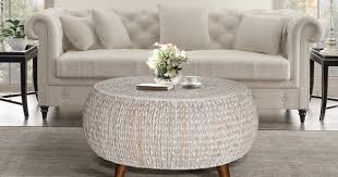 pin by ekaterina on living room coffee table in 2021 coffee table round ottoman coffee table wicker coffee table