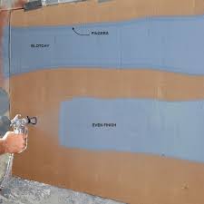 How To Use Pressure Painter On The Outside Of The House Adjust The Sprayer Starting With Low Pressure Interior Paint Sprayer Paint Sprayer Exterior Paint