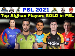 2021 pakistan super league (also known as psl 6 or for sponsorship reasons hbl psl 2021) is the sixth season of the pakistan super league. Psl 2021 Total Afghan Players Sold In Psl Draft 2021 Youtube