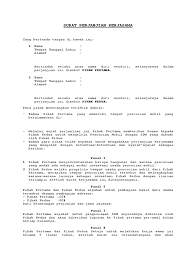 Dalam surat perjanjian kerjasama ini pihak kedua meminjam uang sebesarrp.40.000.000 ( empat puluh juta rupiah) kepada pihak pertama untuk usaha pertanian berupa penjualan sayuran ke pedagang. Surat Perjanjian Kerjasama Cuci Mobil Bawah Tangan