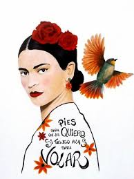 Pies Para Que Los Quiero Si Tengo Alas Para Volar Vinilo Feminismo Frida Kahlo Dibujo Frida Art Frida Khalo