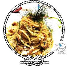 Si consiglia sulla pasta con le sarde. Spaghetti Con Sarde E Finocchietto Selvatico Su Crema Di Cavolfiore Fishing Academy Cuisine