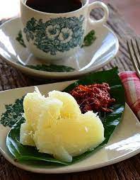 Ubi Rebus Sambal Tumis Resep Masakan Malaysia Fotografi Makanan Makanan