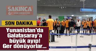 Galatasaray futbol takımı, yunanistan'ın olympiacos takımıyla hazırlık maçı oynamak için gittiği atina'dan geri. Ybun84c Ibdgym
