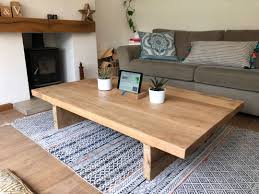 Through sourcing the best home furniture necessities inside the coffee tables & side tables , onbuy have completed all the hard work for online shoppers. Chunky Oak Coffee Table Living Room Coffee Table Coffee Table Coffee Table Wood