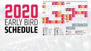 Canadians Announce 2020 Early Bird Schedule Vancouver